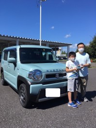 ☆　ハスラー　ご納車　☆